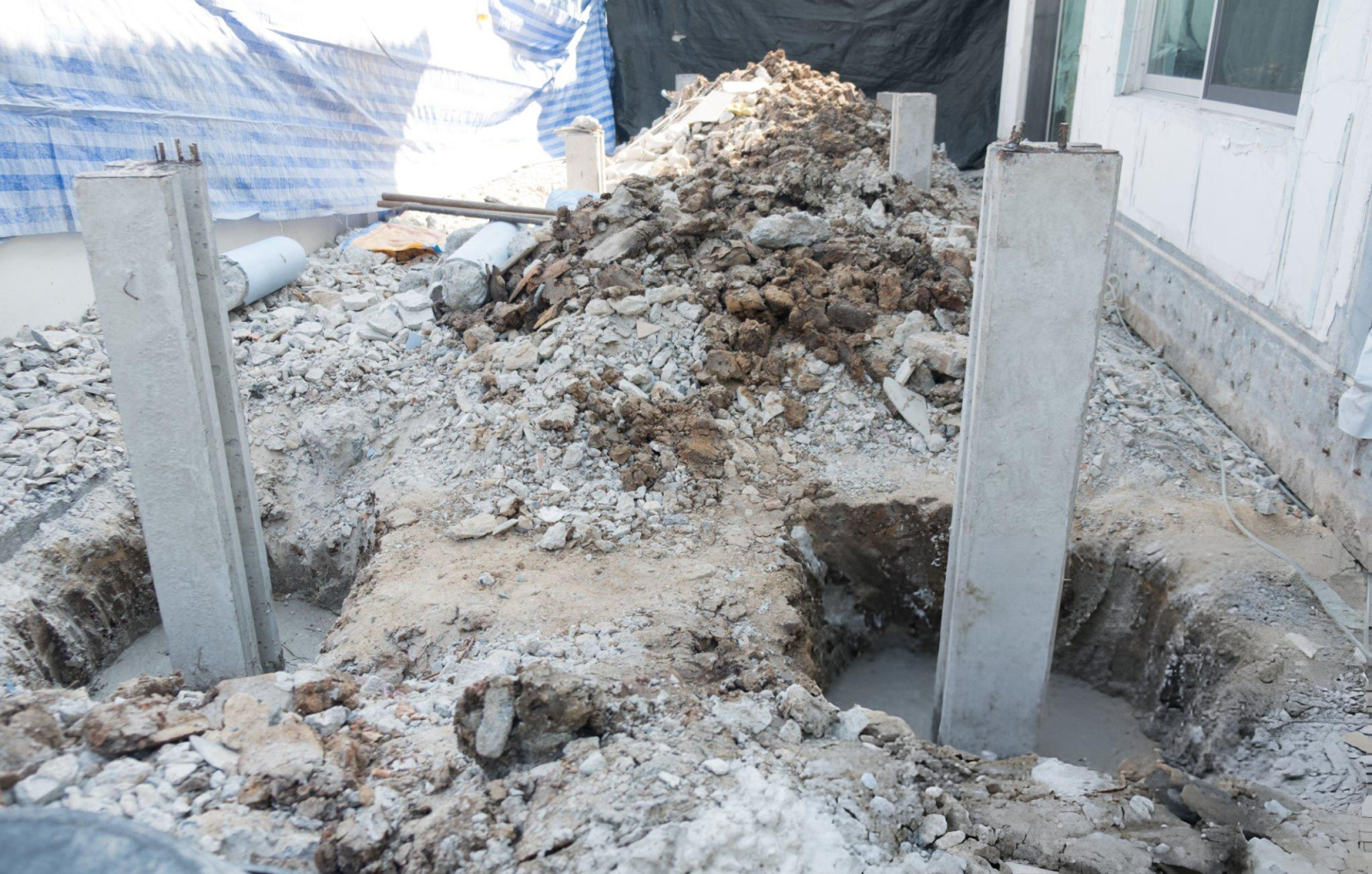 Pressed Concrete Pilings in League City, TX